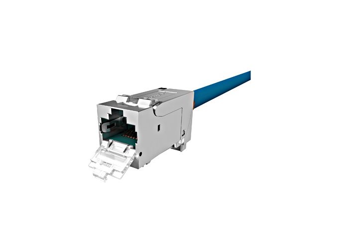PERFORMANCE LINE modul RJ45, STP,Cat.6a 10Gb,4PPoE 100W,24ks