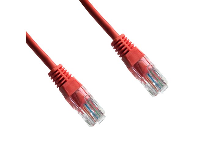 DATACOM patch cord UTP cat5e 0,25M oranžový