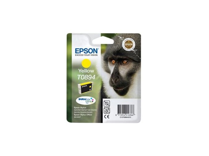 EPSON Yellow Ink Cartridge SX10x 20x 40x  (T0894)