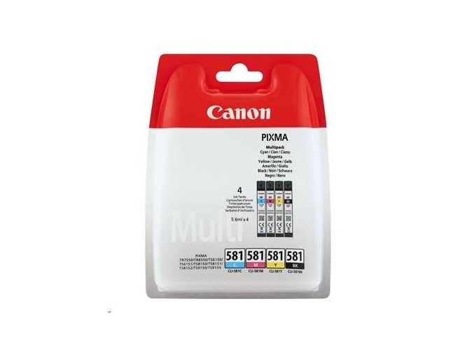 Canon CLI-581 C/M/Y/BK MULTI SEC