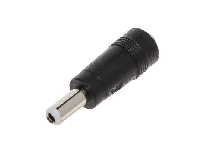 Redukce pro DC zdroje, konvertuje 2.1mm DC jack na 2.5mm - rovná