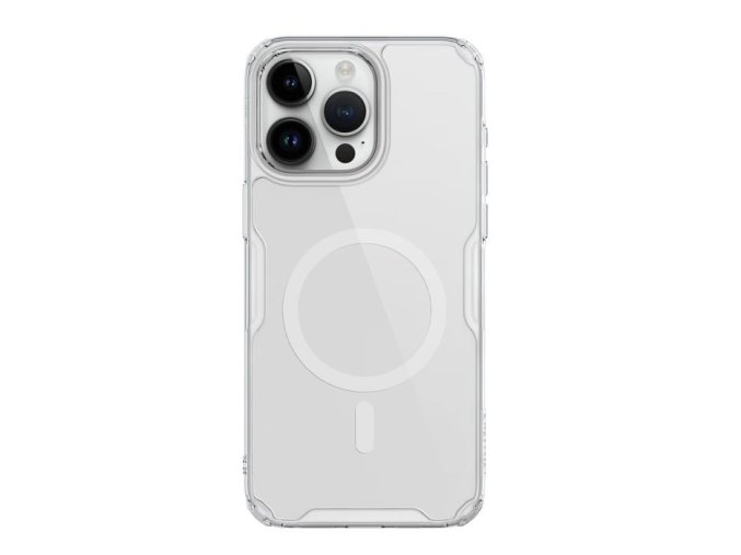 Nillkin Nature TPU PRO Magnetic Kryt pro Apple iPhone 15 Pro Transparent