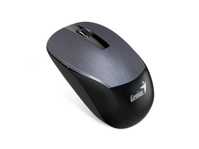 GENIUS NX-7015/Kancelářská/Optická/1 600 DPI/Bezdrátová USB/Šedá