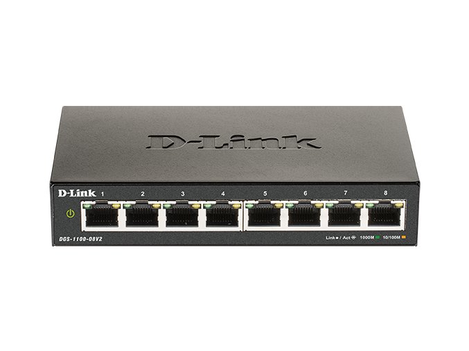 D-Link DGS-1100-08V2 Easy Smart Switch 10/100/1000