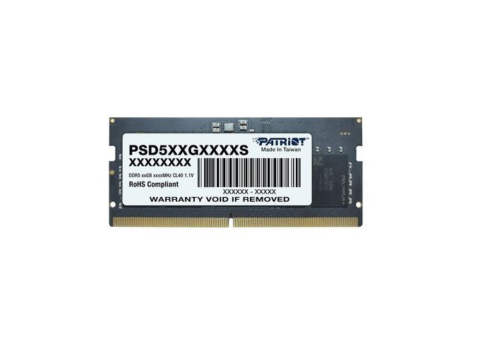 Patriot Signature Line/SO-DIMM DDR5/32GB/4800MHz/CL40/1x32GB