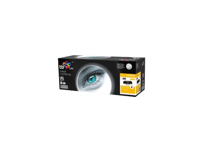Toner TB kompatibilní s Lexmark E260A31E Blk. ref