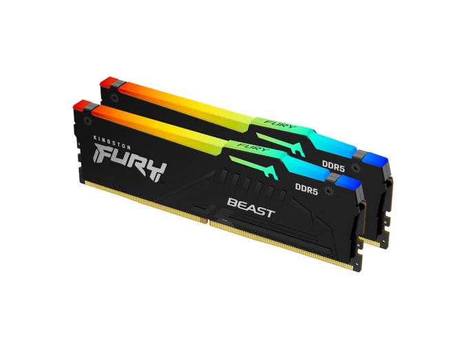 Kingston FURY Beast/DDR5/16GB/5200MHz/CL40/2x8GB/RGB