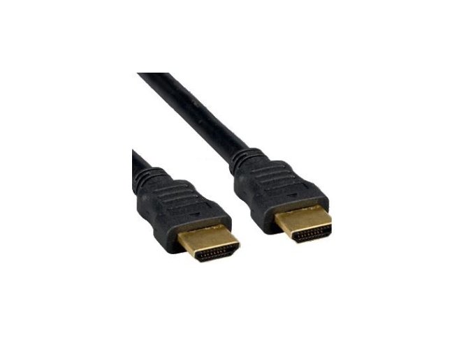 Kabel HDMI-HDMI M/M 1,8m stíněný, zlac.kon. 2.0