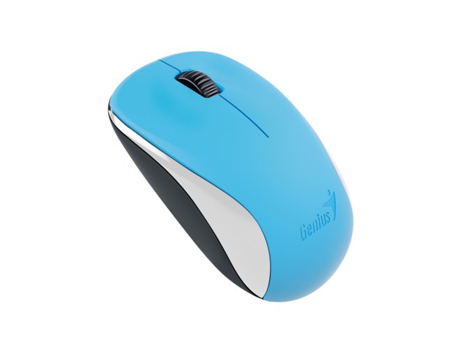 Genius NX-7000/Kancelářská/Optická/1 200 DPI/Bezdrátová USB/Modrá