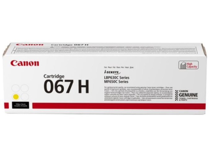 Canon CLBP Cartridge 067 H Y