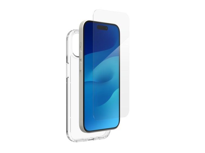 ZAGG Invisible Shield Elite 360° sklo + kryt iPhone 15 - průhledný