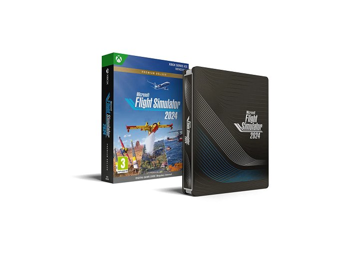 XSX - Fligh Simulator 2024 - Premium Deluxe Edition Steelbook