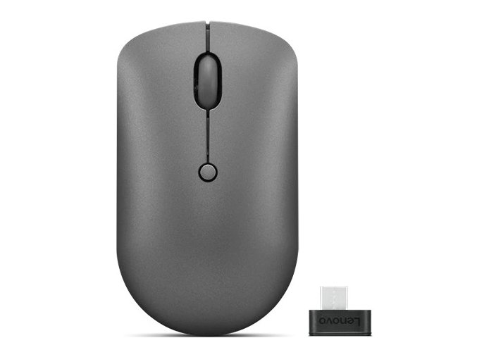 Lenovo 540/Cestovní/Optická/2 400 DPI/Bezdrátová USB/Šedá