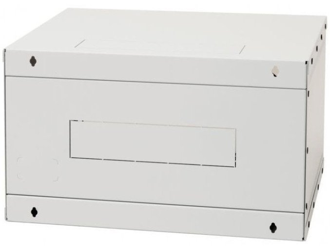 19"rozvaděč jednodíl.9U/400mm FLAT-PACK plech.dv.