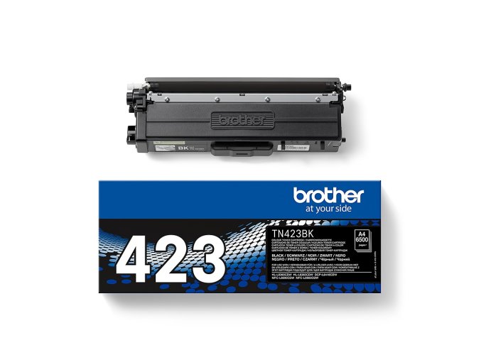 TN 423BK Toner Carton Top s