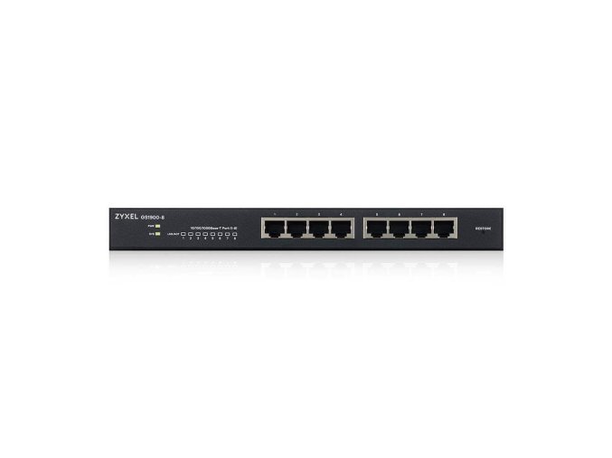 ZYXEL 8xGb IPv6 fanless switch GS1900-8 v2