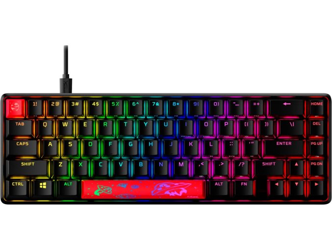 HyperX Alloy Origins 65/Drátová USB/US layout/Černá