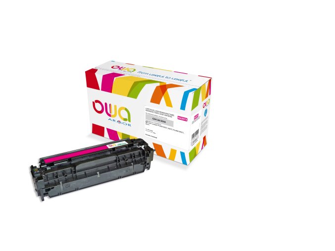 OWA Armor toner kompatibilní s HP CE413A, 2600st, červená/magenta