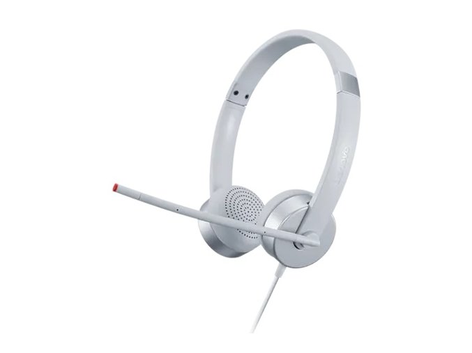 Lenovo 100/Stereo/Jack/Drát/Šedá