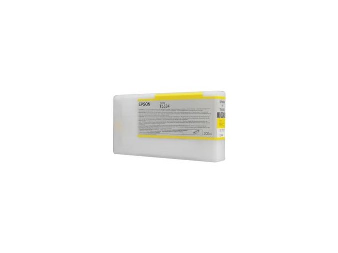 Epson T6534 Yellow Ink Cartridge (200ml)