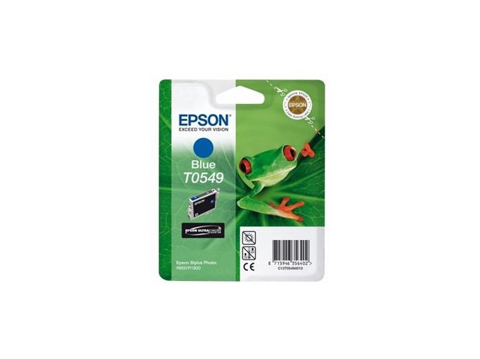 EPSON SP R800 Blue Ink Cartridge T0549