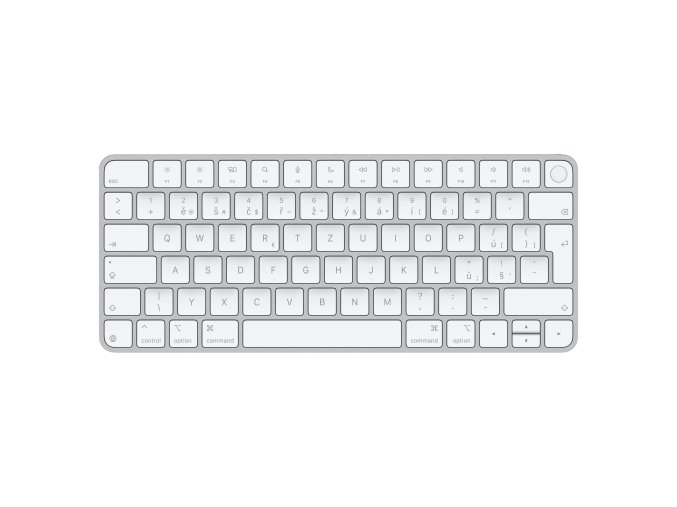 Apple Magic Keyboard Touch ID/Bezdrátová Bluetooth/CZ layout/Bílá