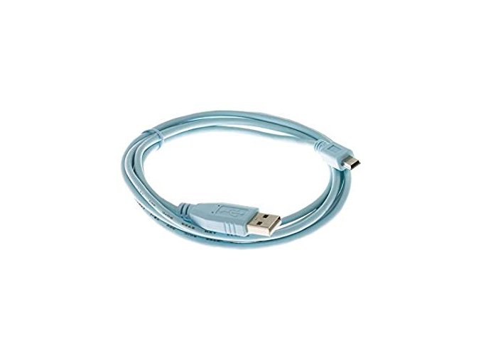 Console Cable 6 Feet with USB Type A and mini-B Connectors