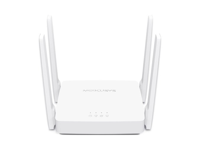 Mercusys AC10 AC1200 router, 2xLAN, 1xWAN, 4x pevná anténa