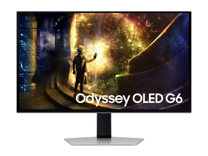 Samsung Odyssey OLED G6/LS27DG610SUXEN/27"/OLED/QHD/240Hz/0,03ms/Silver/2R