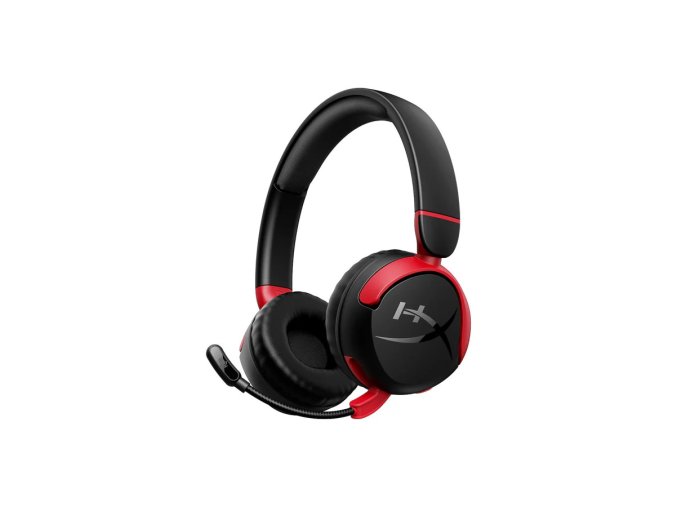 HP HyperX Cloud Mini/BT/Bezdrát/Černá-červená