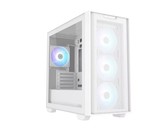 ASUS case A21 PLUS ARGB FANS white V2