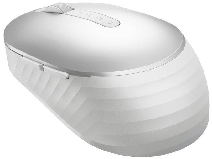 Dell Premier MS7421W/Kancelářská/Optická/Pro praváky/4 000 DPI/Bezdrátová Bluetooth/Stříbrná