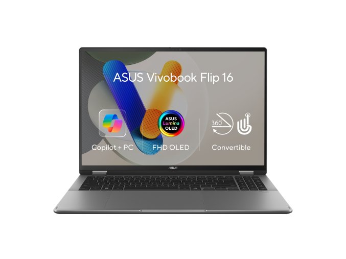 ASUS Vivobook 16/TP3607SA/U7-256V/16,0"/2880x1800/T/16GB/1TB SSD/Arc 140V/W11H/Gray/2R