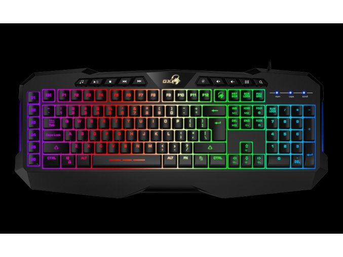 Genius Scorpion K11 Pro/Drátová USB/CZ-SK layout/Černá