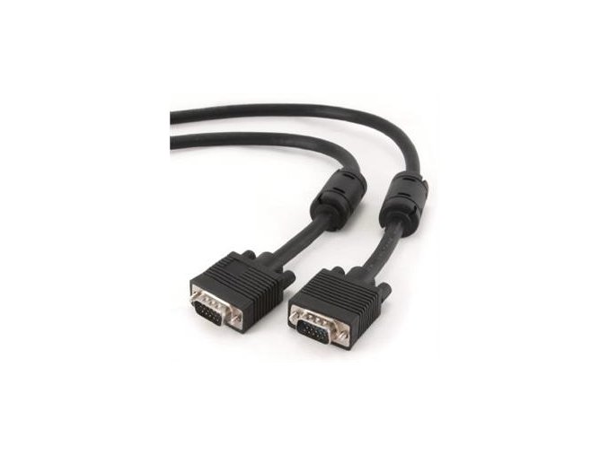 Kabel přípoj.monitor 15M/15M VGA, 3m,stín,exferr.č