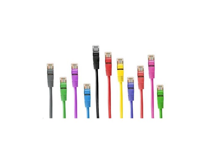 GEMBIRD Eth Patch kabel CAT6, FTP, 0,5m, černý