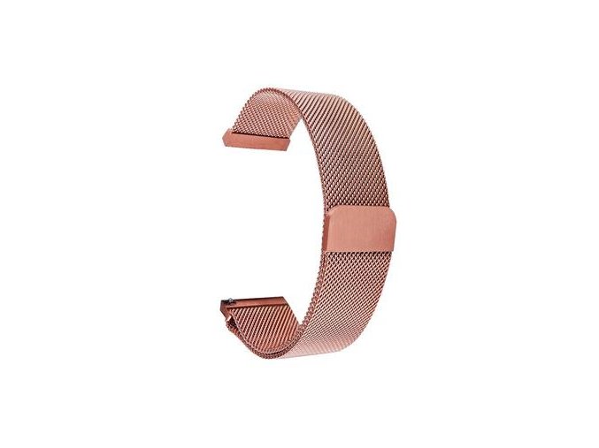 Tactical 634 Loop Magnetický Kovový Řemínek 20mm Rose Gold
