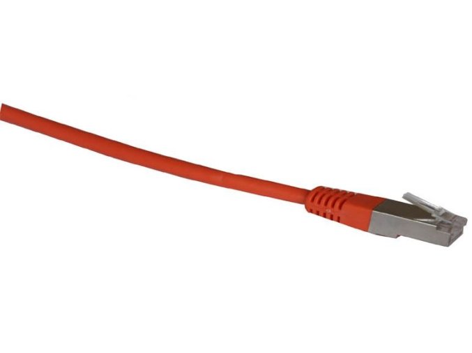 Patch cord FTP cat5e 0,25M oranžový
