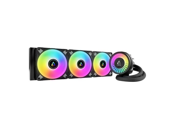 ARCTIC Liquid Freezer III - 360 A-RGB (Black) : All-in-One CPU Water Cooler with 360mm radiator and
