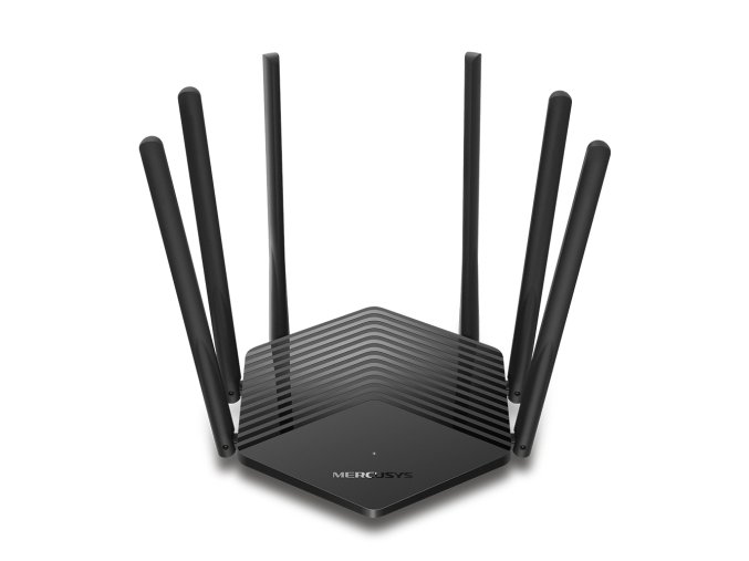 Mercusys MR50G AC1900 WiFi Gb dualband router, 6x pevná anténa