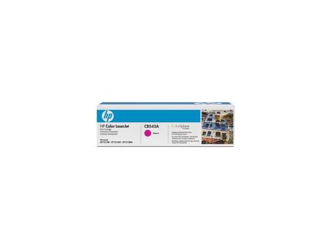 HP tisková kazeta purpurová, CB543A