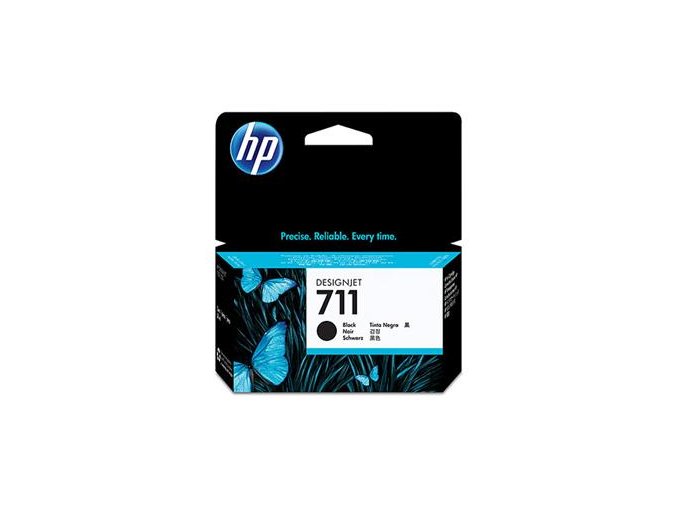 HP no 711 - černá inkoustová kazeta, CZ129A