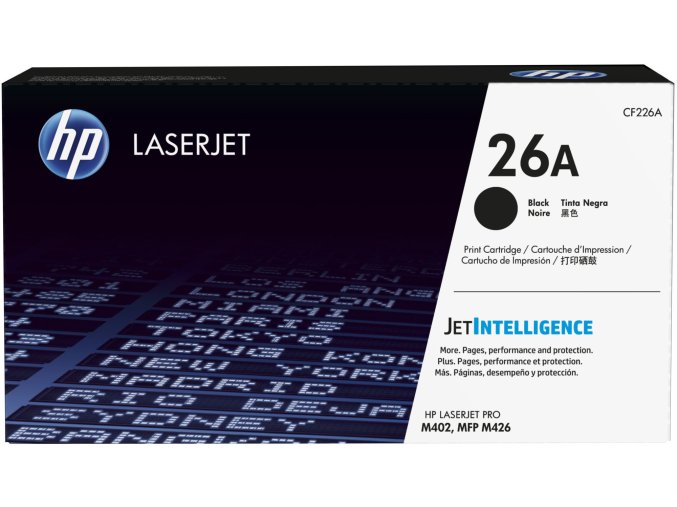 HP 26A tisková kazeta černá, CF226A