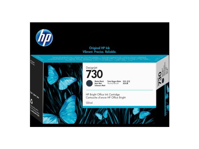 HP 730 130-ml Matte Black Ink Crtg