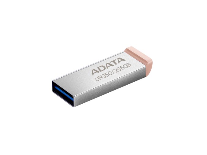 ADATA UR350/256GB/USB 3.2/USB-A/Hnědá