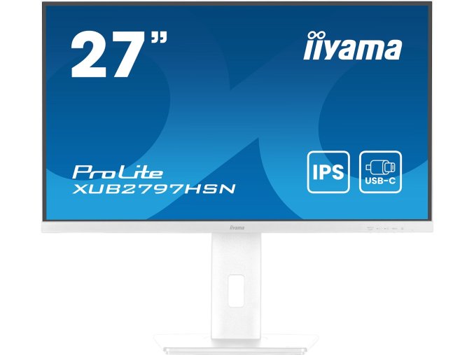iiyama ProLite/XUB2797HSN-W2/27"/IPS/FHD/100Hz/1ms/White/3R