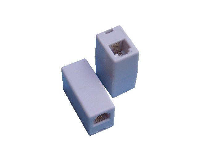DATACOM Spojka 2 x RJ11 (6p4c) plast