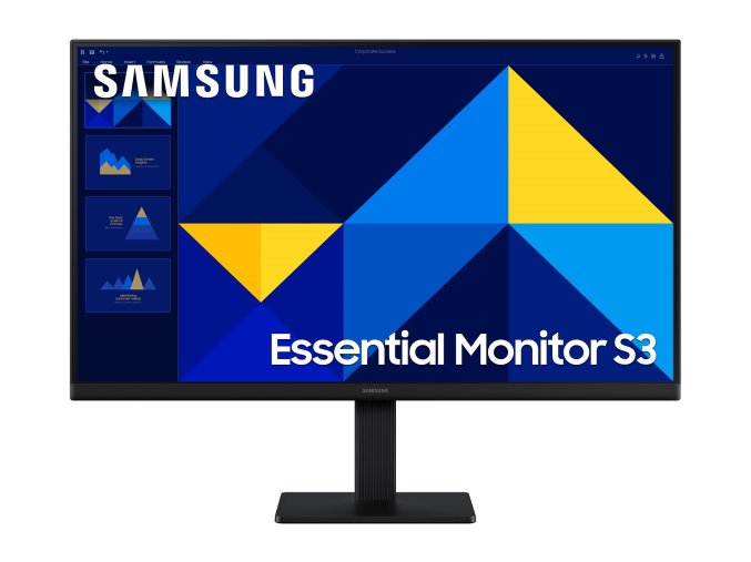 Samsung Essential S3/LS24D304GAUXEN/24"/IPS/FHD/100Hz/5ms/Black/2R
