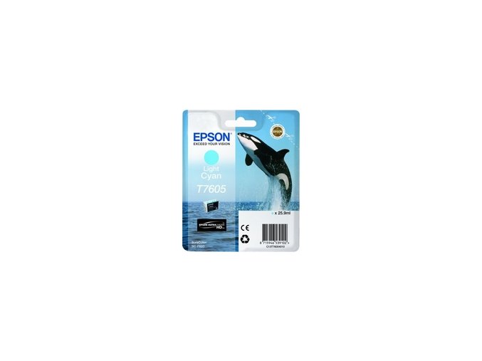Epson T7605 Ink Cartridge Light Cyan