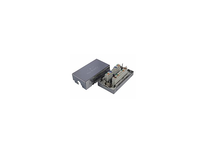 Spojovací box CAT5E STP 8p8c LSA+/Krone
